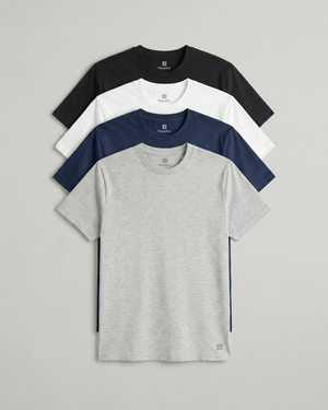 White/Grey Marl/Navy/Black