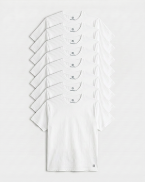 White x8