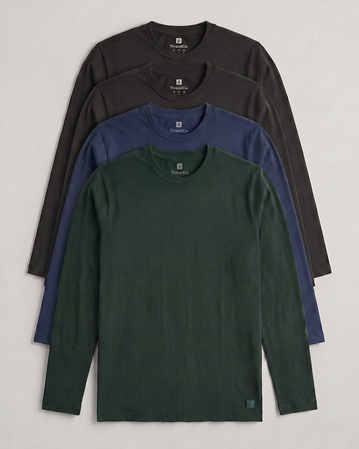 Long Sleeve T-Shirt 4 Pack