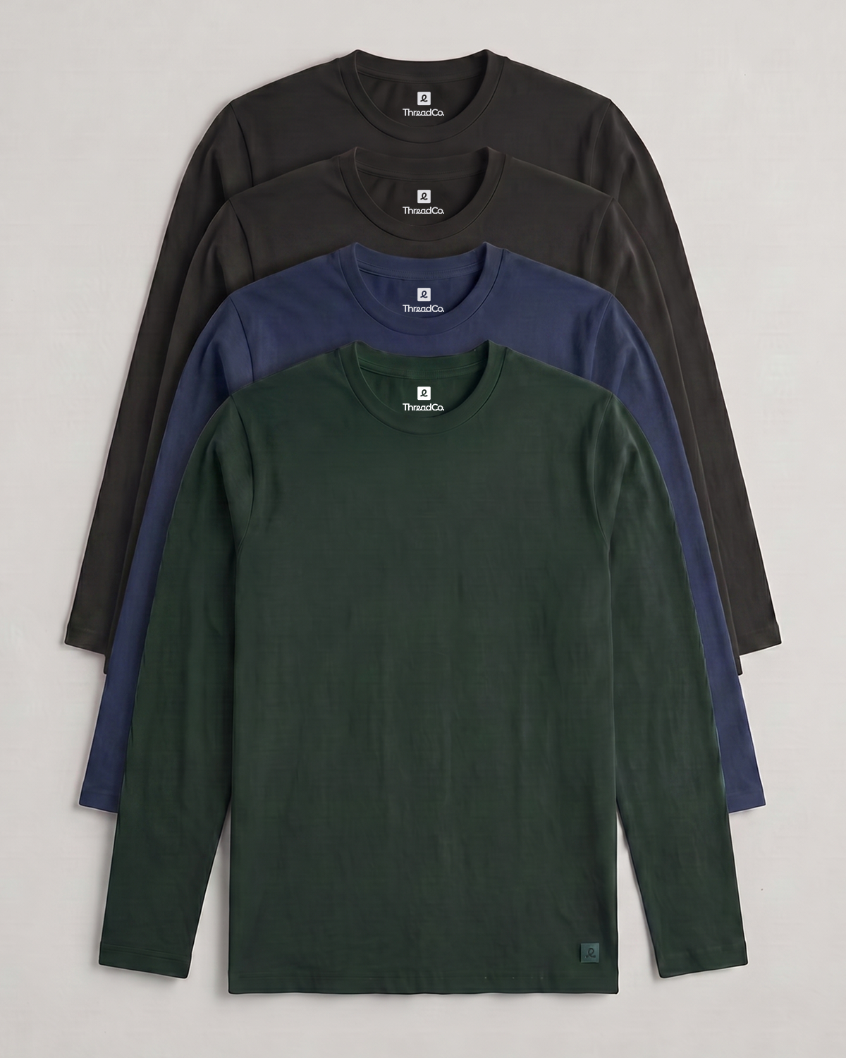 Long Sleeve T-Shirt 4 Pack